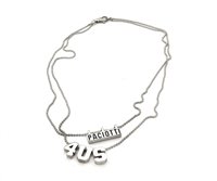 Collier 4US: Cesare Paciotti Homme in Acier 4UCL0144 - 4UCL0144
